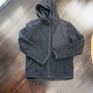 Lululemon Black Wool Hoodie